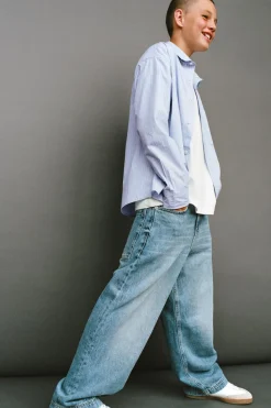 Niños ZARA 6 - 14 Años·Camisas / Sobrecamisas<CAMISA RAYAS BOLSILLOS