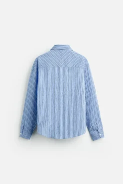 Hot CAMISA RAYAS COMBINADAS Hombre Camisas