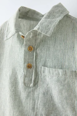 Niños ZARA 1½ - 6 Años·Camisas / Sobrecamisas<CAMISA RAYAS CUELLO POLO