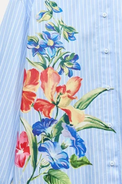 Best CAMISA RAYAS FLORES Mujer Camisas / Blusas