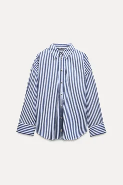 Clearance CAMISA RAYAS HILO METALIZADO Mujer Camisas / Blusas