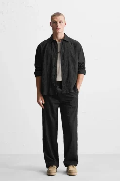 Sale CAMISA RAYAS MEZCLA MODAL Hombre Camisas