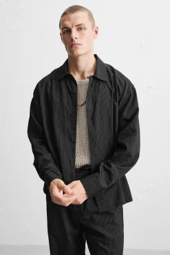 Sale CAMISA RAYAS MEZCLA MODAL Hombre Camisas