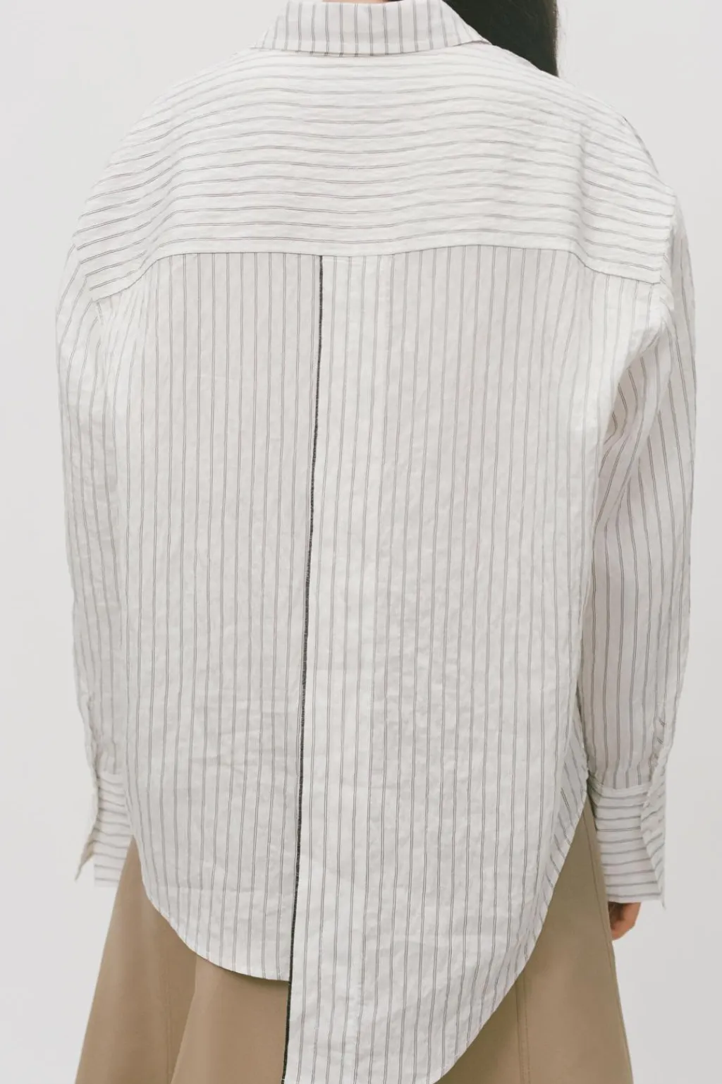 Fashion CAMISA RAYAS MULTIPOSICIÓN ZW COLLECTION Mujer Camisas / Blusas