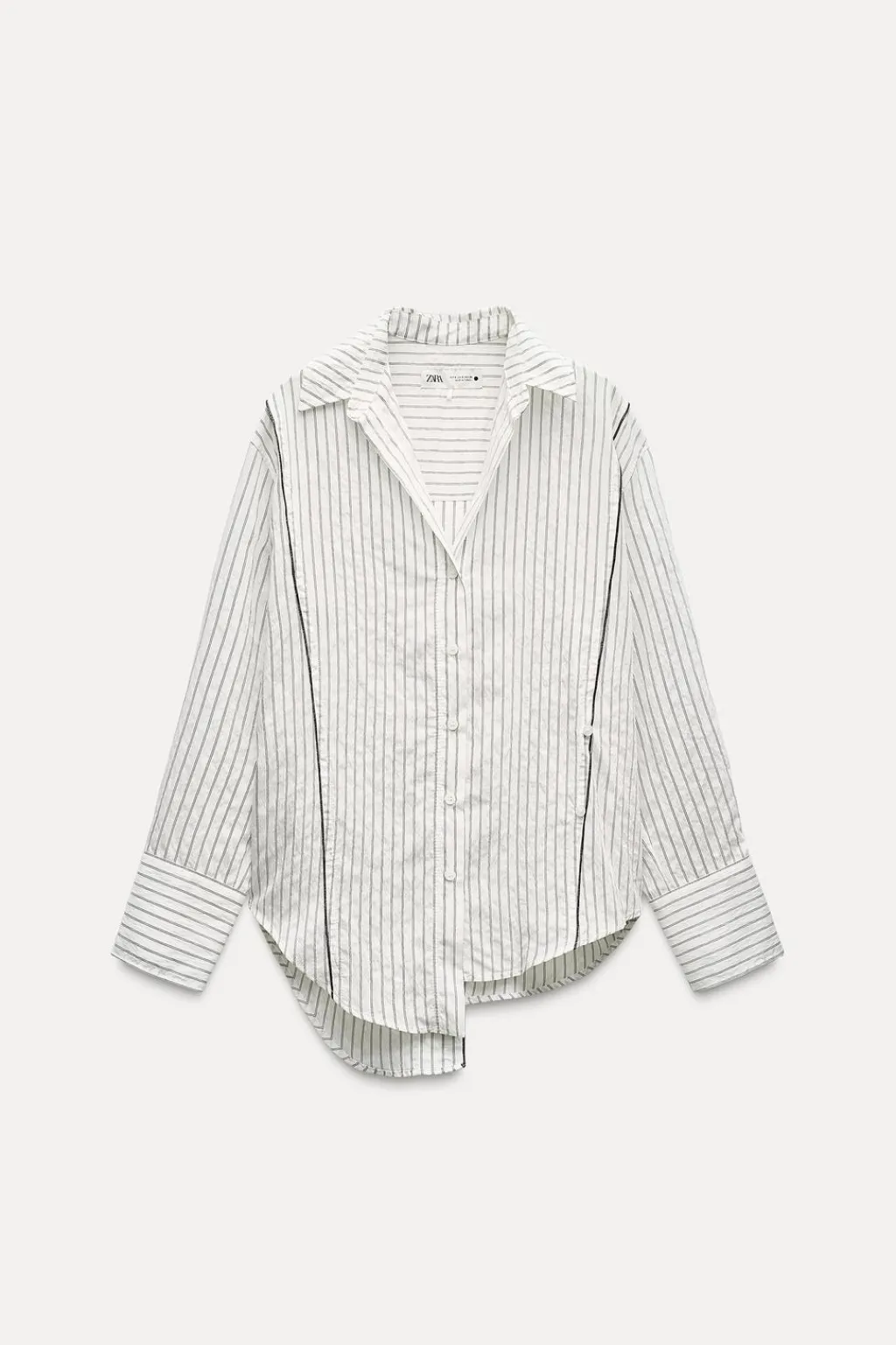 Fashion CAMISA RAYAS MULTIPOSICIÓN ZW COLLECTION Mujer Camisas / Blusas