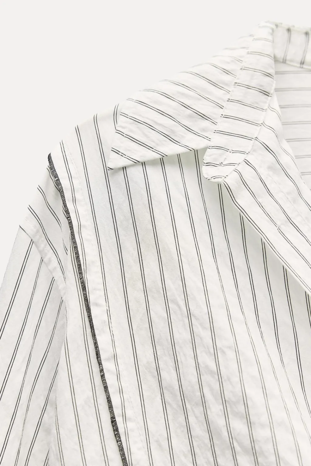 Fashion CAMISA RAYAS MULTIPOSICIÓN ZW COLLECTION Mujer Camisas / Blusas