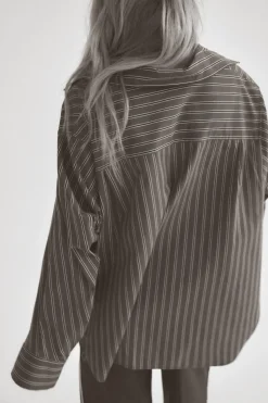 Outlet CAMISA RAYAS MURCIÉLAGO Mujer Camisas / Blusas