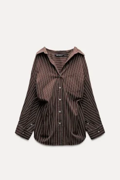 Outlet CAMISA RAYAS MURCIÉLAGO Mujer Camisas / Blusas