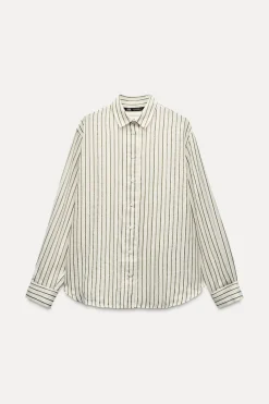 Fashion CAMISA RAYAS TEXTURA Mujer Camisas / Blusas