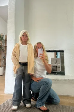 Niños ZARA 6 - 14 Años·Blusas / Camisas<CAMISA RAYAS Y TOP RIB