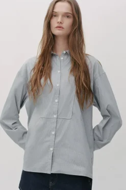 Fashion CAMISA RAYAS ZW COLLECTION Mujer Camisas / Blusas