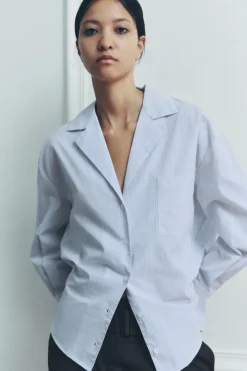 Best CAMISA RAYAS ZW COLLECTION Mujer Camisas / Blusas