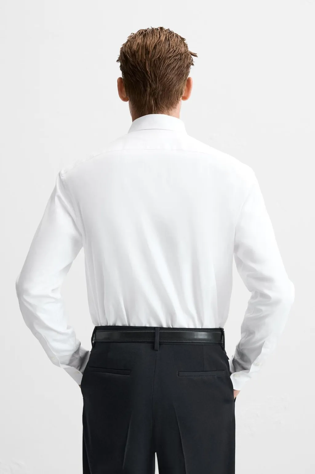 New CAMISA REGULAR FIT ESTRUCTURA Hombre Camisas