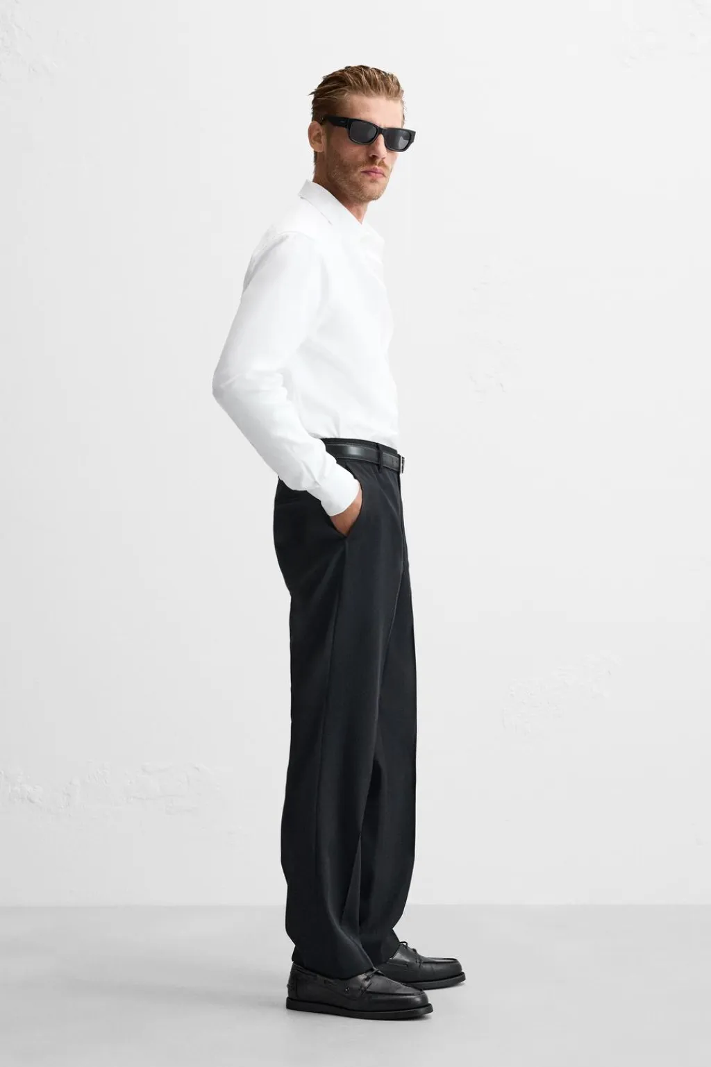 New CAMISA REGULAR FIT ESTRUCTURA Hombre Camisas