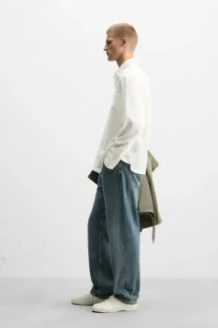 Fashion CAMISA RELAXED FIT ESTRUCTURA Hombre Camisas