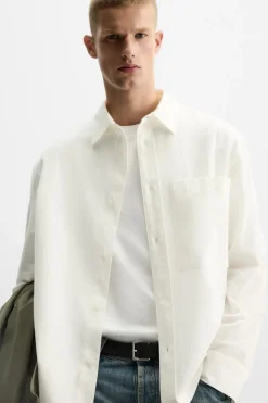 Fashion CAMISA RELAXED FIT ESTRUCTURA Hombre Camisas