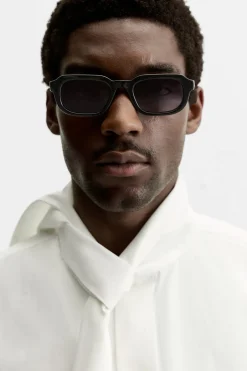 Discount CAMISA RELAXED FIT LAZO Hombre Camisas