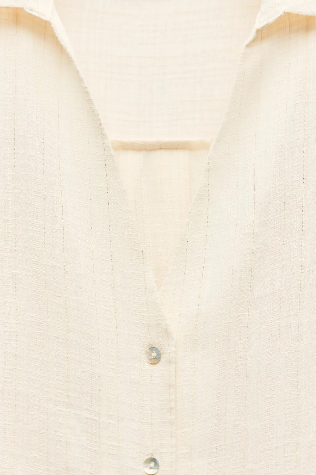 New CAMISA RÚSTICA HILO METALIZADO Mujer Camisas / Blusas