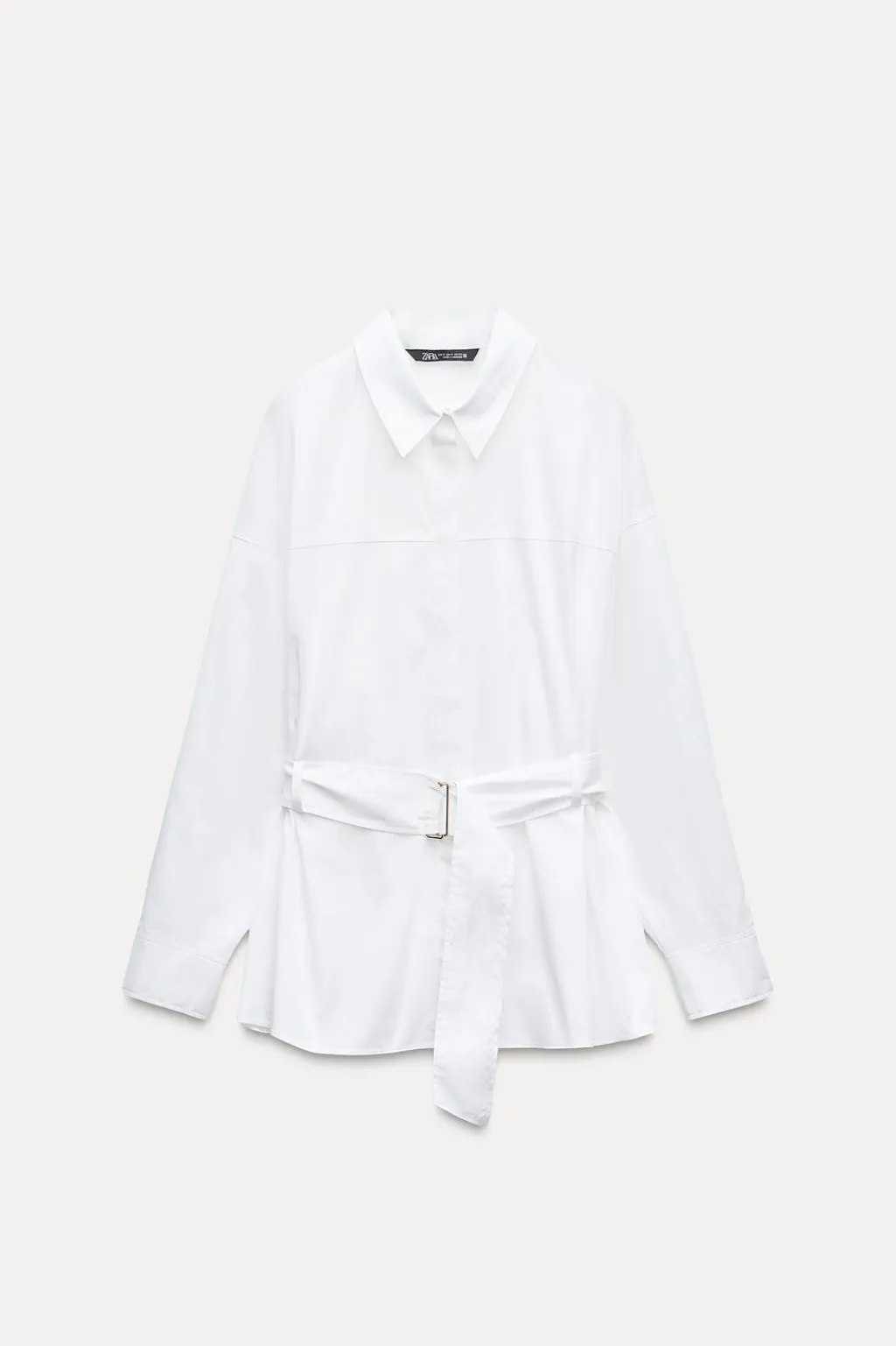 Fashion CAMISA SAFARI POPELÍN CINTURÓN Mujer Camisas / Blusas