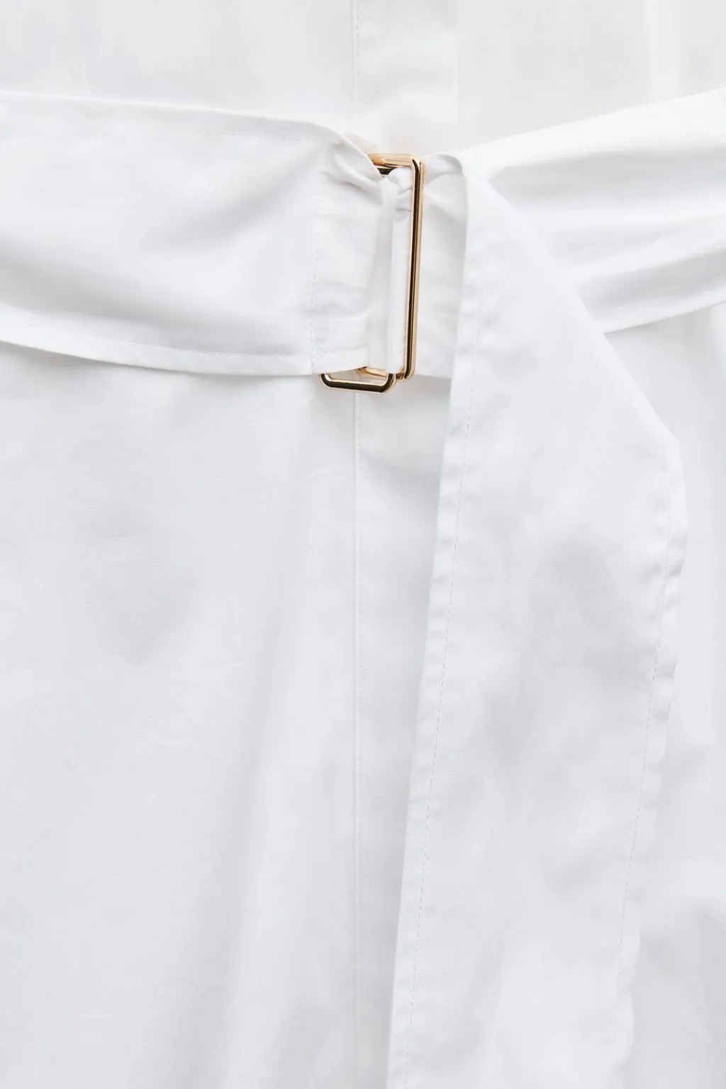 Fashion CAMISA SAFARI POPELÍN CINTURÓN Mujer Camisas / Blusas