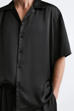 Best CAMISA SATINADA Hombre Camisas