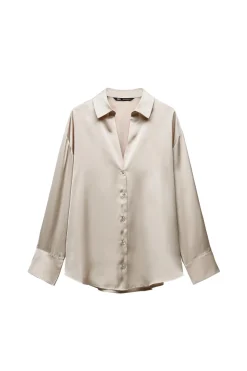 Sale CAMISA SATINADA Mujer Camisas / Blusas