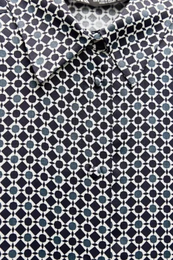 Sale CAMISA SATINADA ESTAMPADO GEOMÉTRICO Mujer Camisas / Blusas