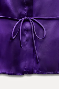 Sale CAMISA SATINADA LAZADA Mujer Camisas / Blusas