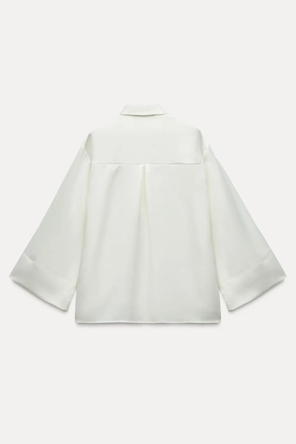 New CAMISA SATINADA MANGA KIMONO Mujer Camisas / Blusas