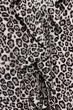 Hot CAMISA SATINADA VOLANTES Mujer Camisas / Blusas