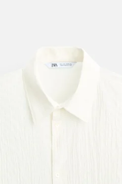 Fashion CAMISA SEERSUCKER Hombre Camisas