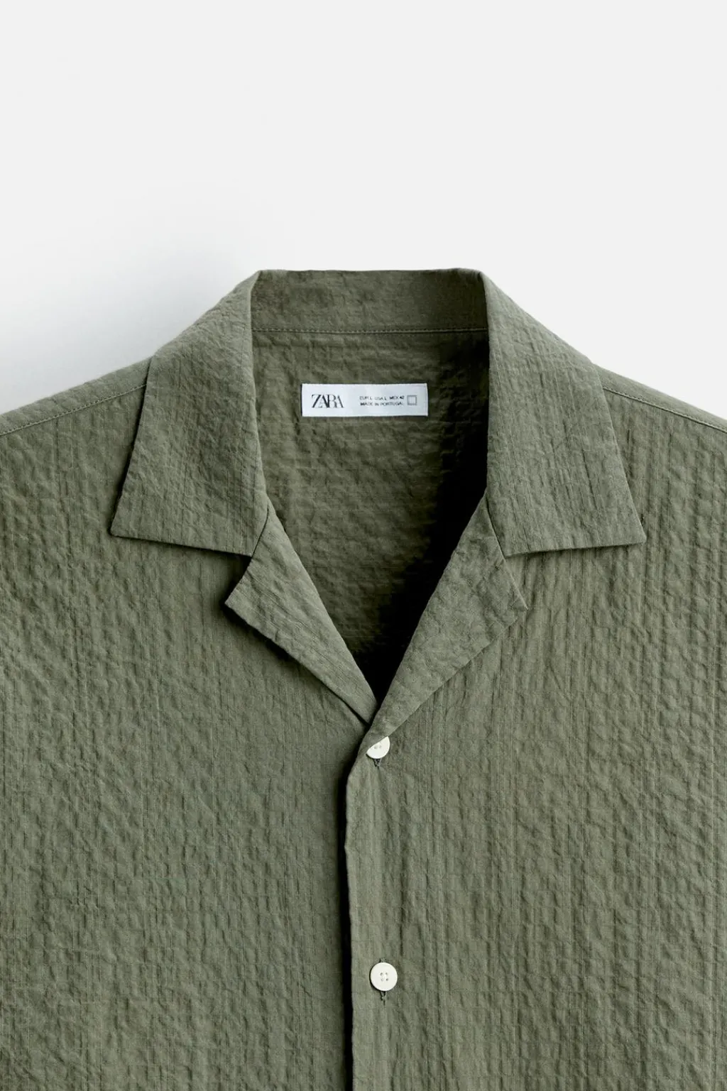 New CAMISA SEERSUCKER Hombre Camisas