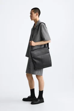 Hot CAMISA SEERSUCKER CUADROS Hombre Camisas