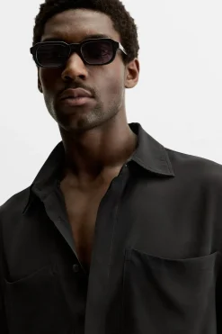 Hot CAMISA SEMITRANSPARENTE Hombre Camisas