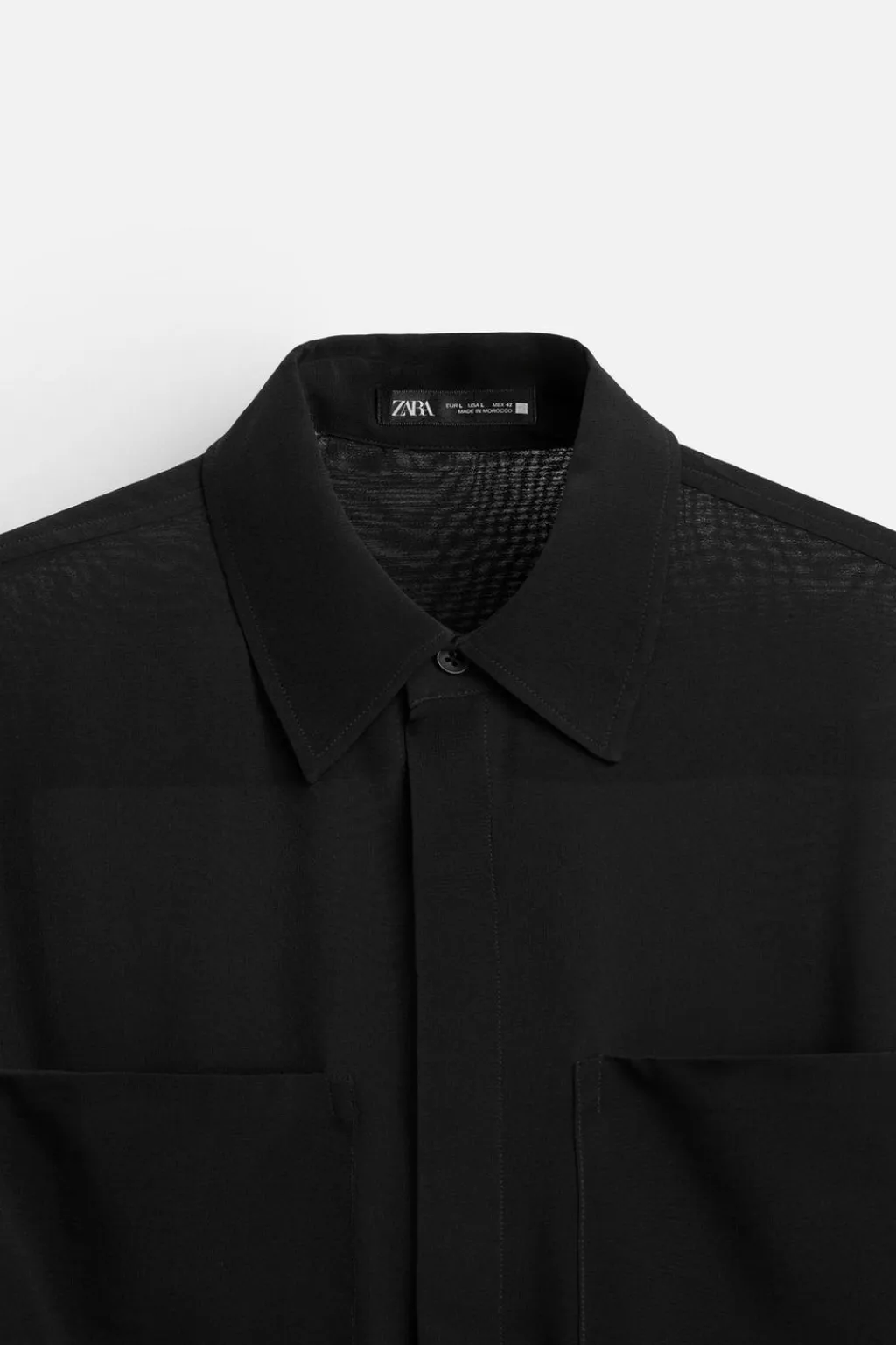 Hot CAMISA SEMITRANSPARENTE Hombre Camisas