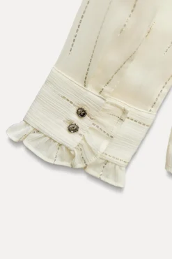 Best CAMISA SEMITRANSPARENTE VOLANTES Mujer Camisas / Blusas