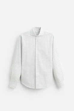 New CAMISA SLIM FIT CUADROS Hombre Camisas