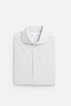 New CAMISA SLIM FIT CUADROS Hombre Camisas