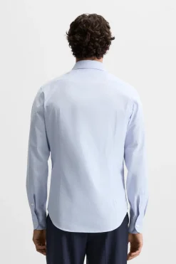 Discount CAMISA SLIM FIT RAYAS Hombre Camisas