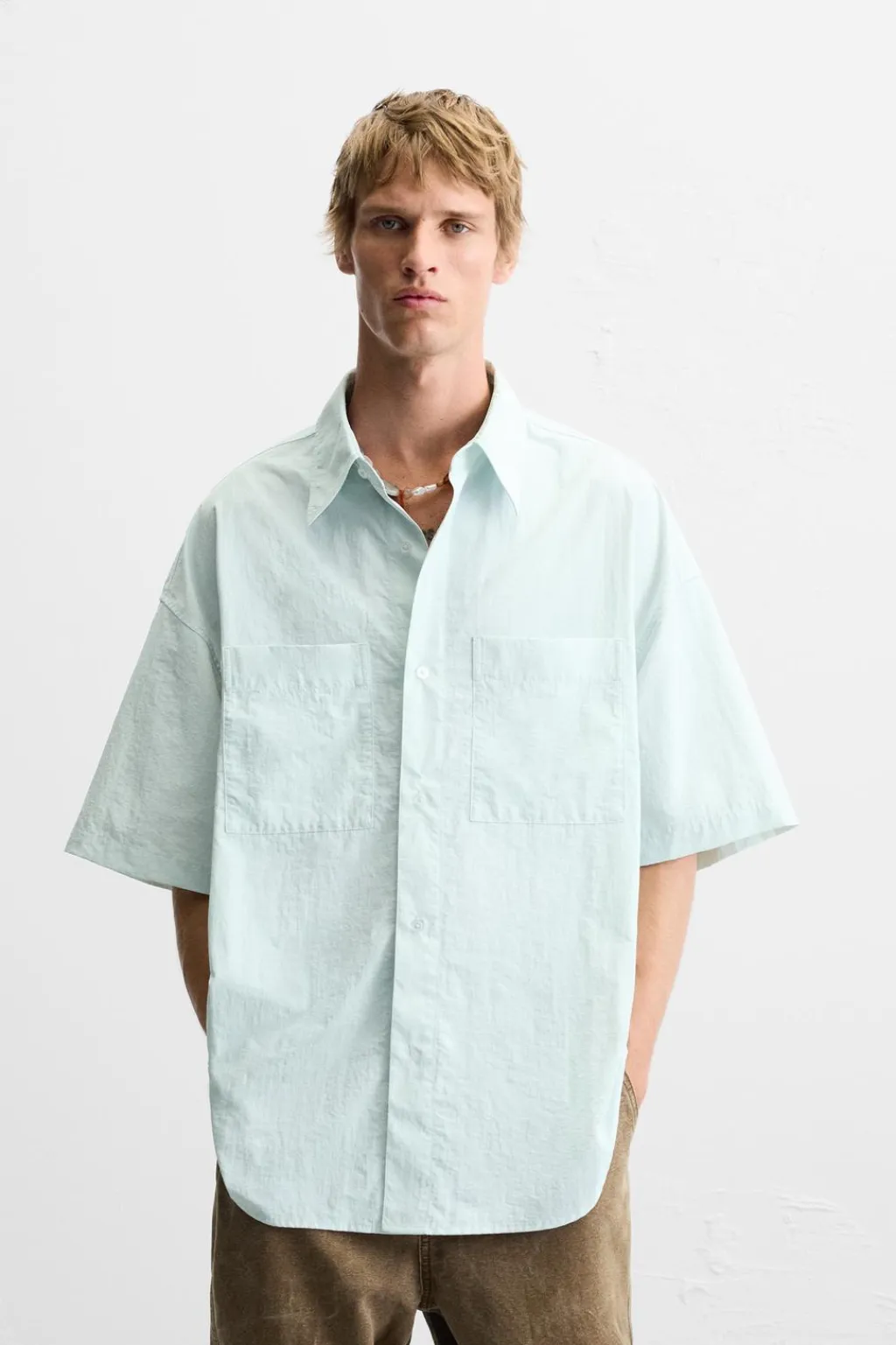 New CAMISA TÉCNICA Hombre Camisas