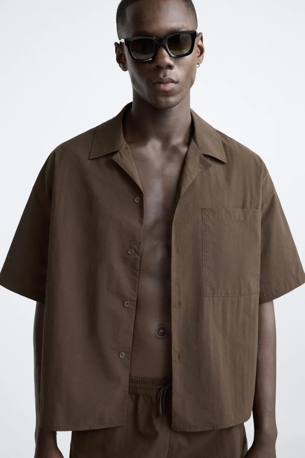 Online CAMISA TÉCNICA BOXY FIT Hombre Camisas