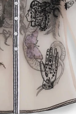 New CAMISA TUL BORDADOS ICONS LIMITED EDITION Mujer Camisas / Blusas