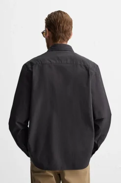 Discount CAMISA TWILL ALGODÓN Hombre Camisas