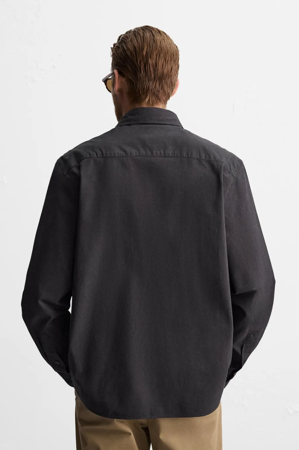 Discount CAMISA TWILL ALGODÓN Hombre Camisas