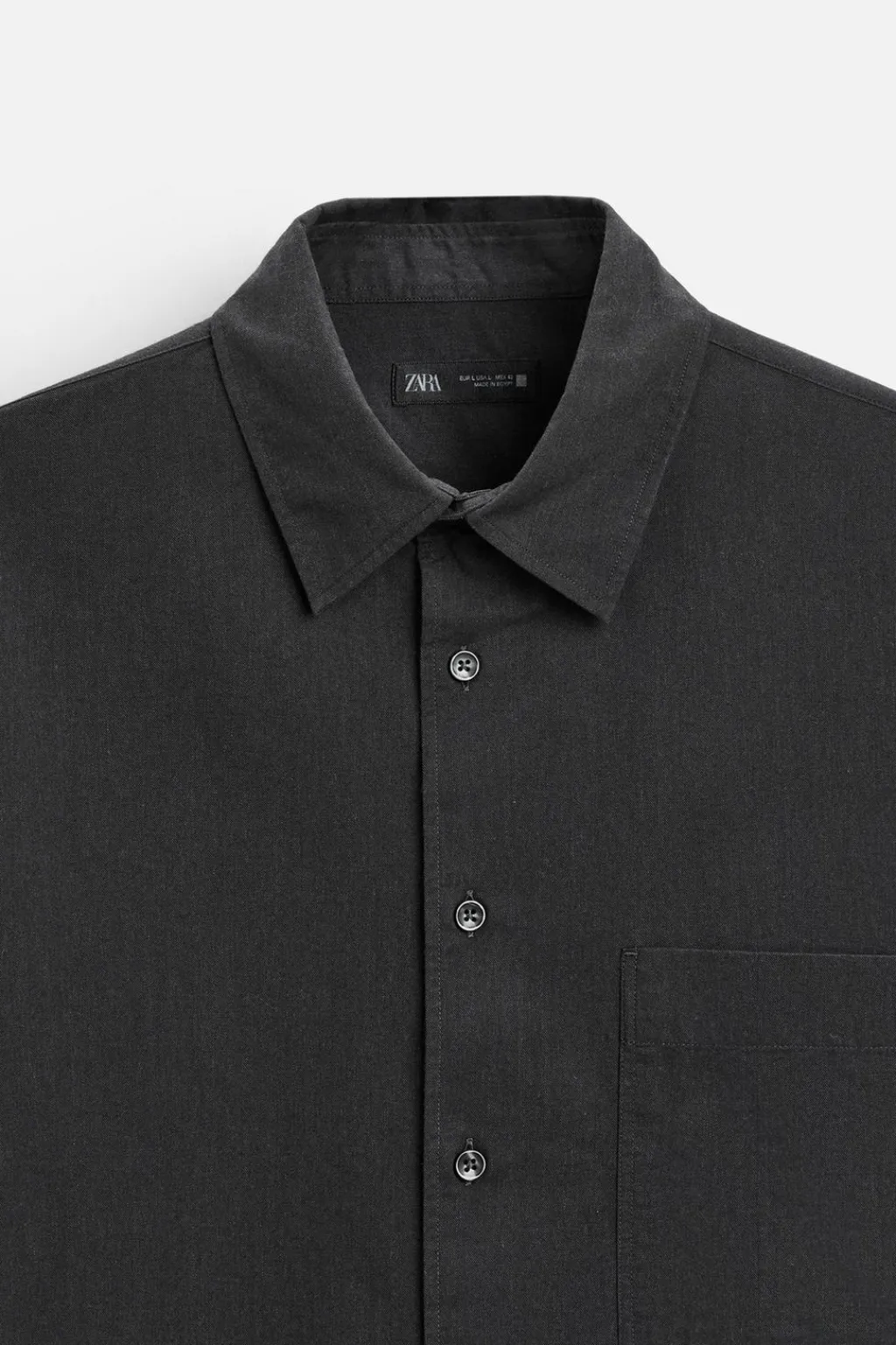 Discount CAMISA TWILL ALGODÓN Hombre Camisas