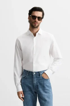 Online CAMISA TWILL RAYAS Hombre Camisas