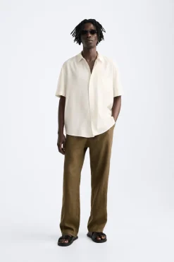 Discount CAMISA VISCOSA - SEDA Hombre Camisas