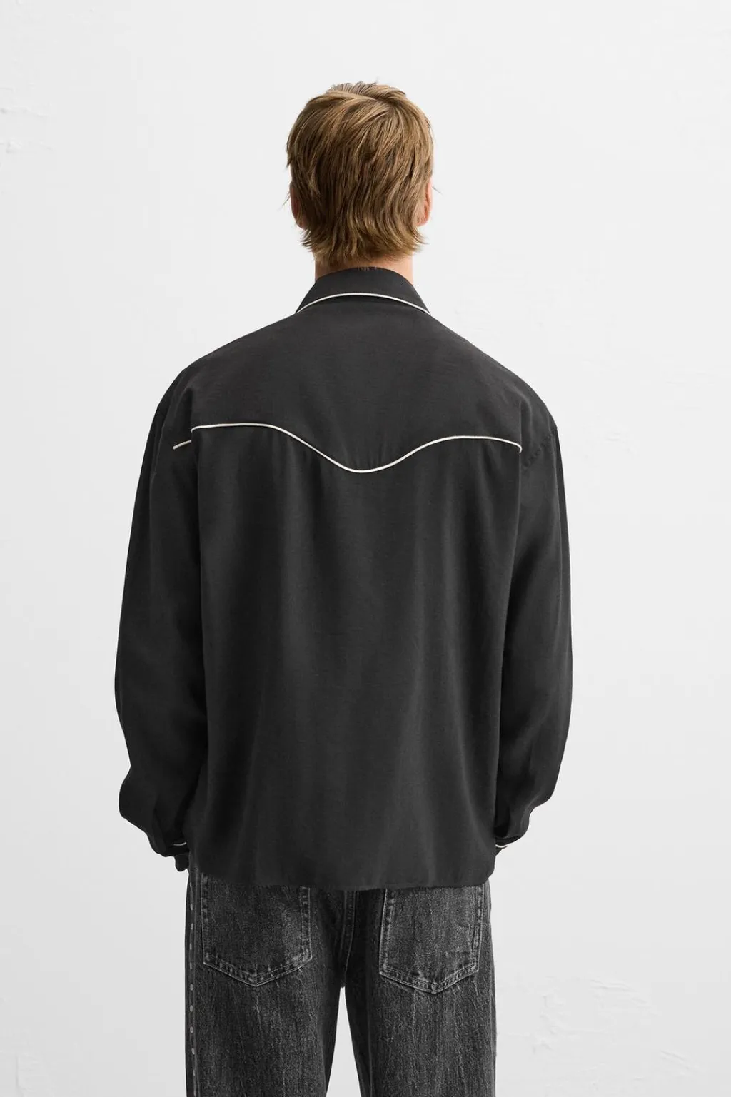 Hot CAMISA VIVOS CONTRASTE Hombre Camisas