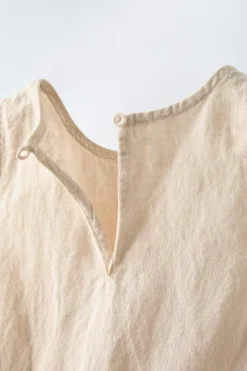 Niños ZARA 1½ - 6 Años·Camisas|6 - 18 Meses·Camisetas<CAMISA VOLANTE CON LINO