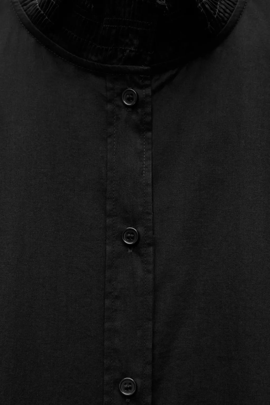 New CAMISA VOLANTE PLISADO ZW COLLECTION Mujer Camisas / Blusas